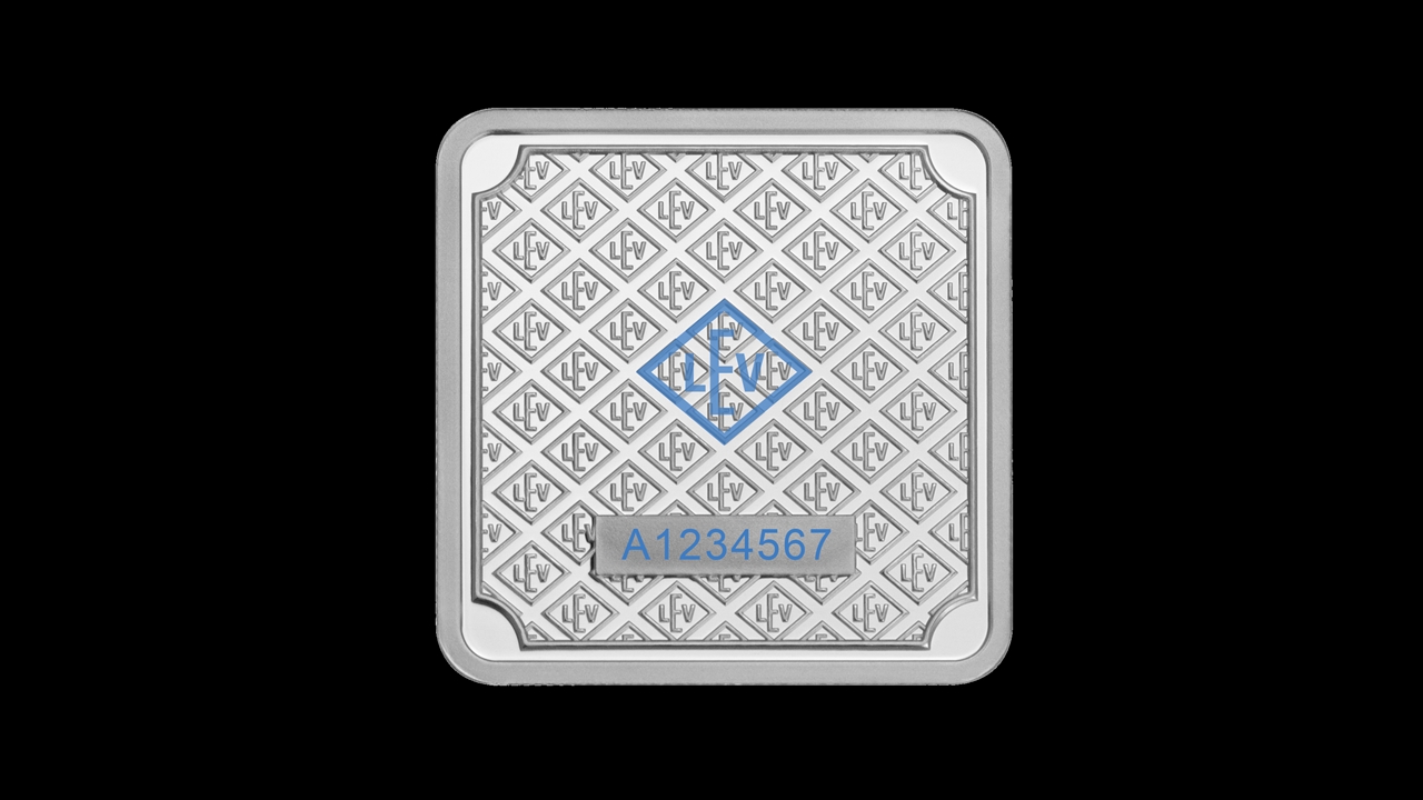 Bullion List Silver Geiger 1 oz Geiger Edelmetalle Silver Square Bar