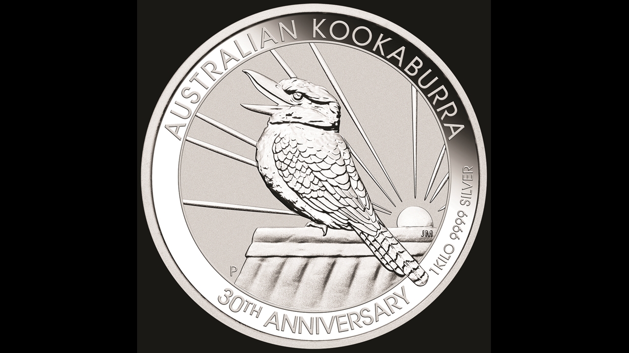 2020 2oz Silver Kookaburra & Baby Coin – Perth Mint, 0.9999 Fine, Proof-Like