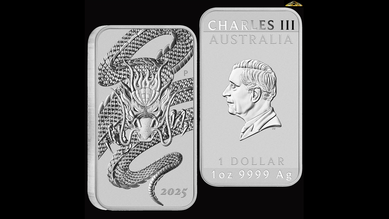 Bullion List - Browse - 1oz Perth Mint Silver Rectangle Dragon