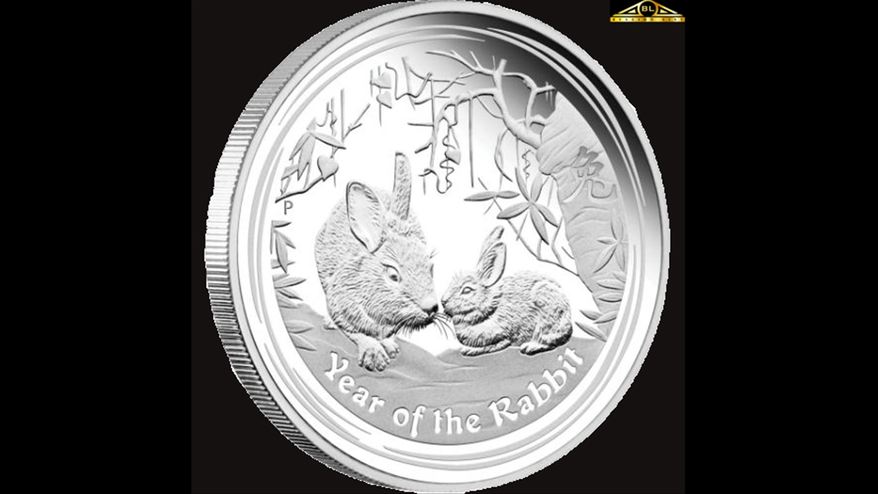 Bullion List - Silver - Perth Mint - 1oz Year of the Rabbit Silver 
