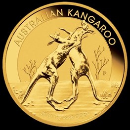 1oz Gold Kangaroo 2010