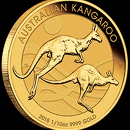 1/10oz Gold Kangaroo 2018