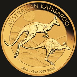 1/2oz Gold Kangaroo 2018