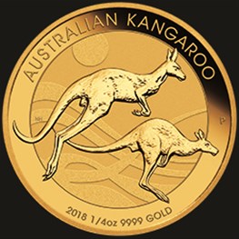 1/4oz Gold Kangaroo 2018