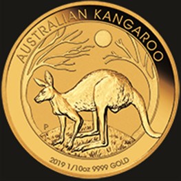 1/10oz Gold Kangaroo 2019