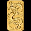 1oz Perth Mint Gold Rectangle Dragon Coin 2019