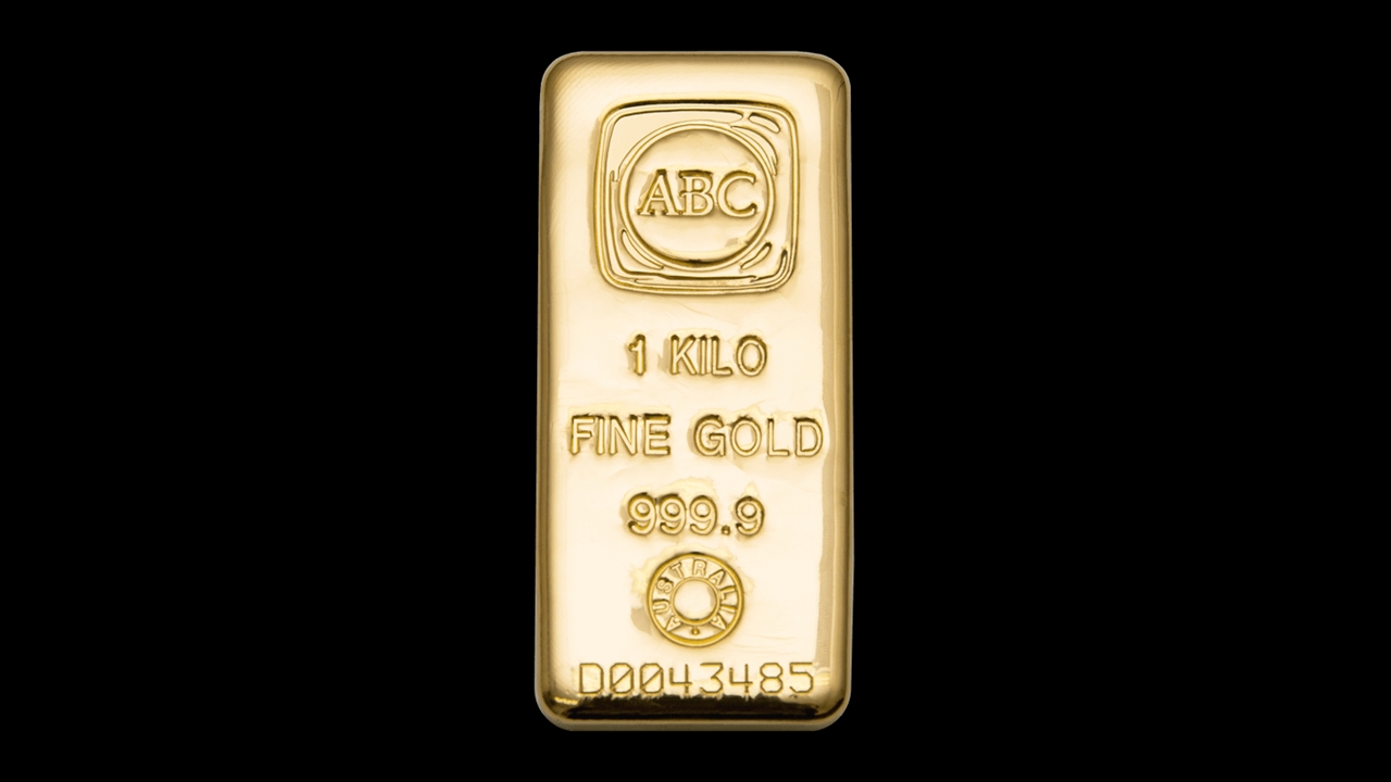 Bullion List Gold 1kg ABC Gold Cast Bar