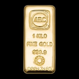 1kg ABC Bullion Gold Cast Bar