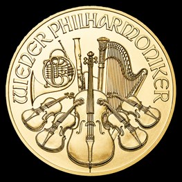 1/2oz Austrian Mint Gold Philharmonic Coin 2019 