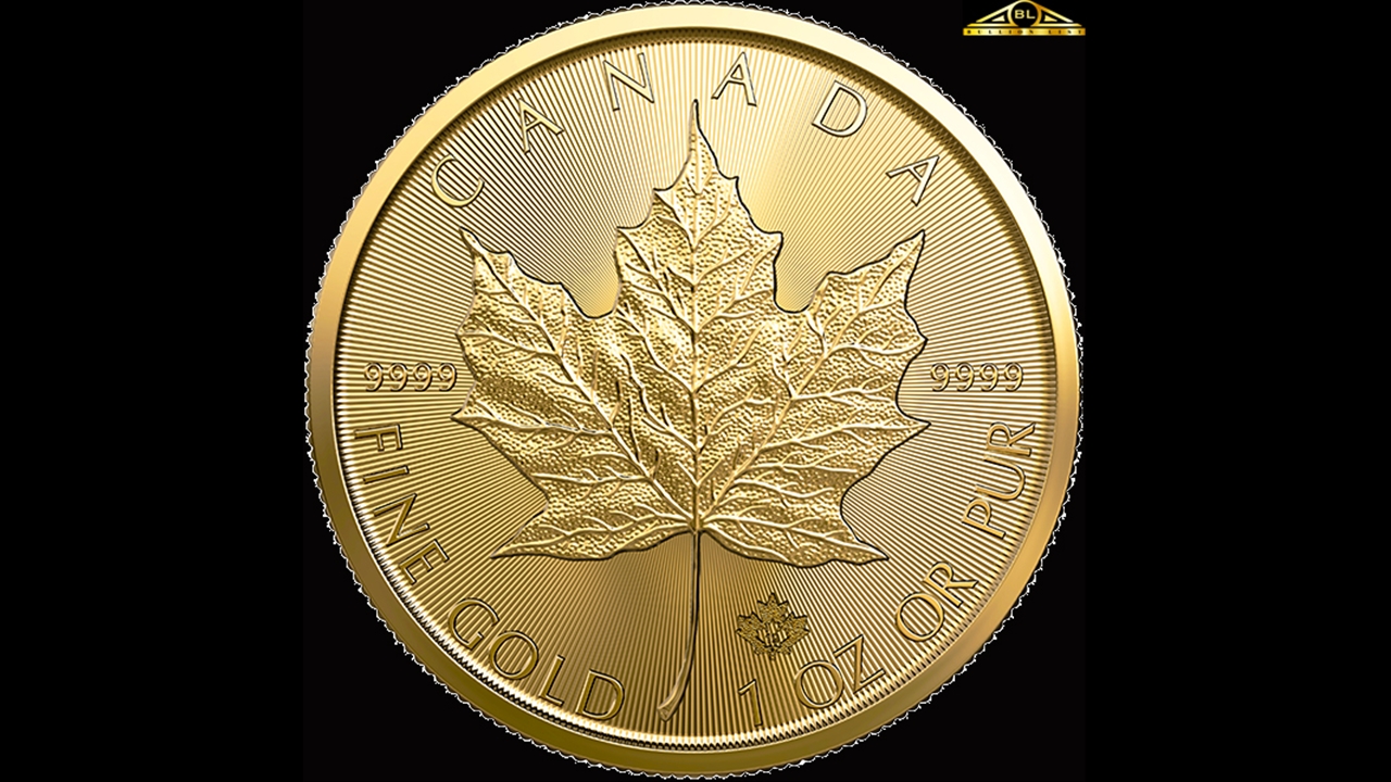 Bullion List Gold More Gold Bullion 1 oz Gold Canadian Maple Leaf