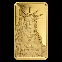 2g Credit Suisse Statue of Liberty (in Assay)