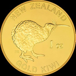 1oz New Zealand Mint Gold Kiwi Coin