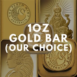 1oz Gold Bar (Our Choice)