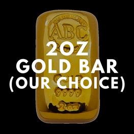 2oz Gold Bar (Our Choice)