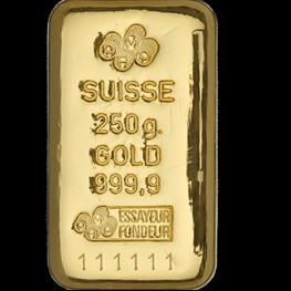 250g PAMP Gold Bar 'Cast' pre order