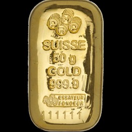 50g PAMP Gold Bar 'Cast' pre order