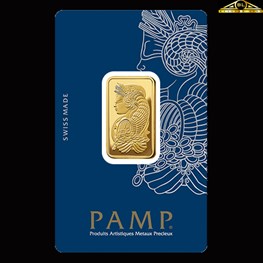 1/2oz PAMP Gold Minted 'Fortuna' 