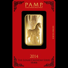 1oz Gold PAMP 'Horse'