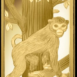 5g Gold PAMP Lunar 'Monkey'