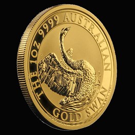 1oz Perth Mint Gold Swan Coin 2020