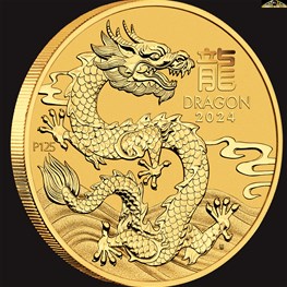 1/20oz Perth Mint Gold Dragon Coin 2024