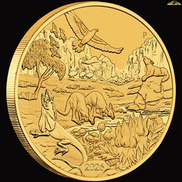 1oz Gold Wonders of Australia Outback 2026 