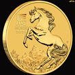 1/2oz Perth Mint Gold Horse Coin 2026 NEW