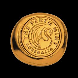 1/2oz Gold Perth Mint Bar 'Cast' 