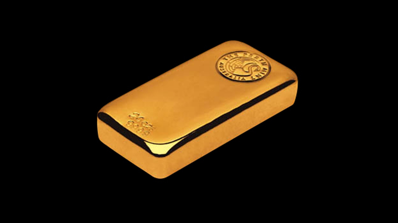 Bullion List Gold Perth Mint 20 oz Perth Mint Gold Bar 'Cast'