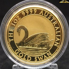 1oz Perth Mint Gold Swan Coin 2017 