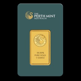 1oz Perth Mint Gold Bar (Certicard)