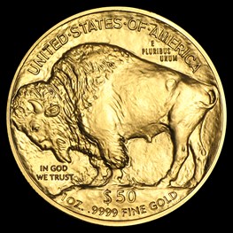 1oz US Mint Gold Buffalo Bullion Coin in stock