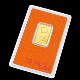 10g Valcambi Minted Gold Bar