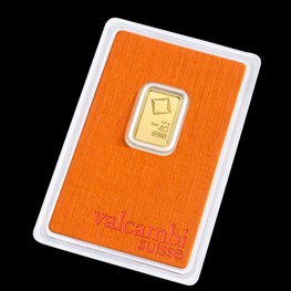 2.5g Valcambi Minted Gold Bar