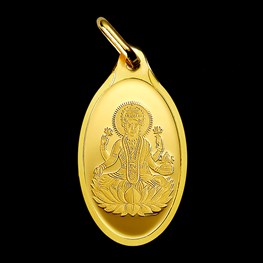 5g PAMP Minted Gold Pendant 'Lakshmi'