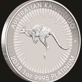 1oz Platinum Kangaroo Coin