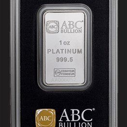 1oz ABC Platinum Minted Tablet 