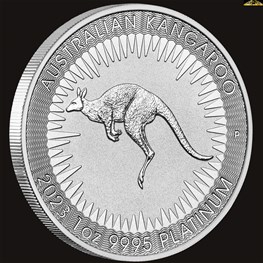 2023 1oz Perth Mint Platinum Kangaroo Coin