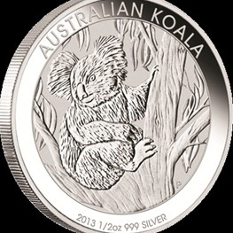 1/2 oz Silver Koala 2013 