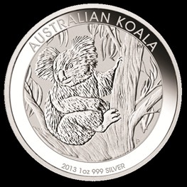 1oz Silver Koala 2013