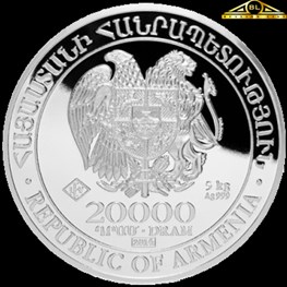 RARE 5kg Silver Noah's Ark 2014 instock