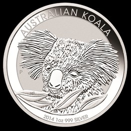 1oz Silver Koala 2014