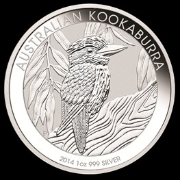1oz Silver Kookaburra 2014