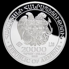 5kg Silver Noah's Ark 2015