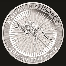 1oz Silver Kangaroo Coin 2018