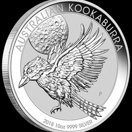 10oz Silver Kookaburra 2018