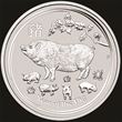 5oz Silver Lunar Pig 2019