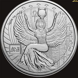 1oz SLE Silver Egyptian Gods: Isis 2023