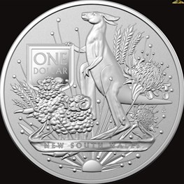 1oz Silver Australian Mint Wildflowers Warratah 