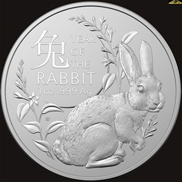 1oz Royal Australian Mint Rabbit Silver 2023